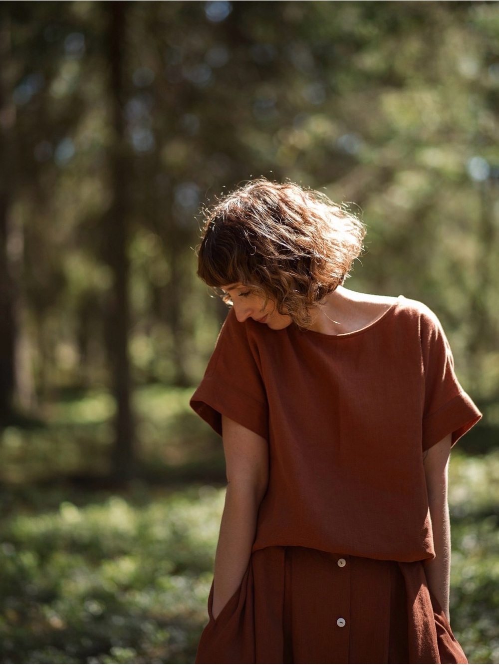 OffOn Linen Blouse - Picture 2 of 9